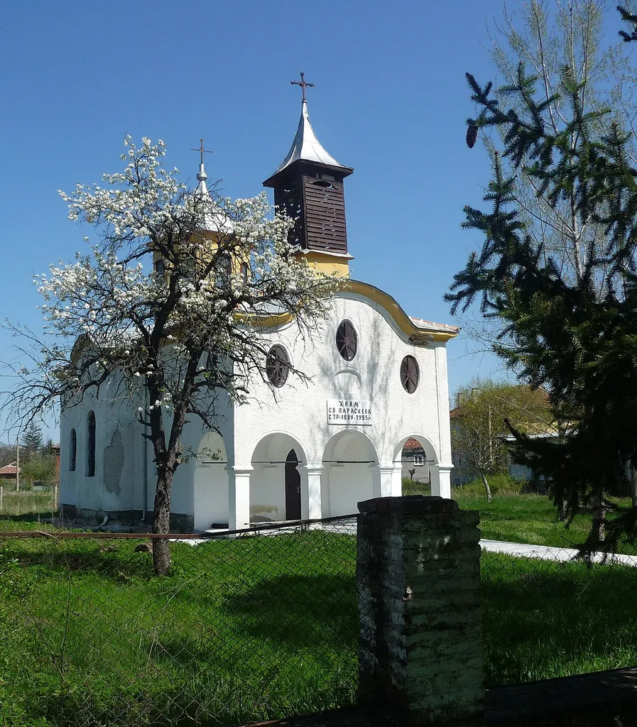 The orthodox church "Saint Paraskeva" in the village of Nivyanin (Jurilovo), Bulgaria. Construction Start Year - 1889.