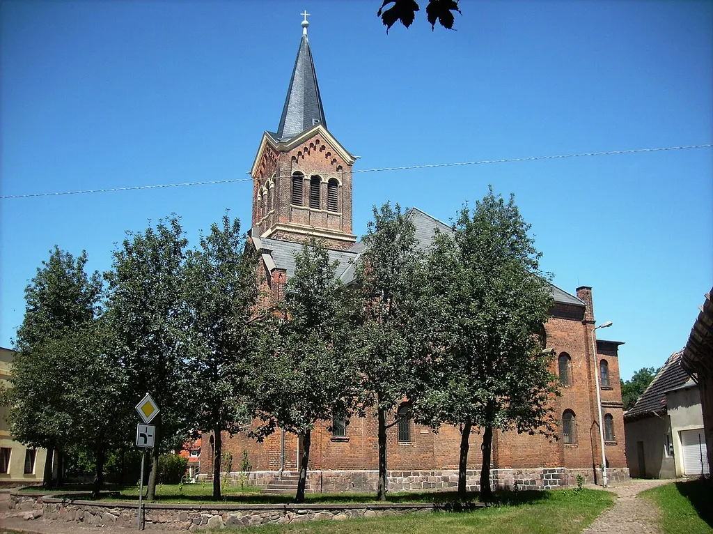 Church in Radegast (Südliches Anhalt, Anhalt-Bitterfeld district, Saxony-Anhalt)