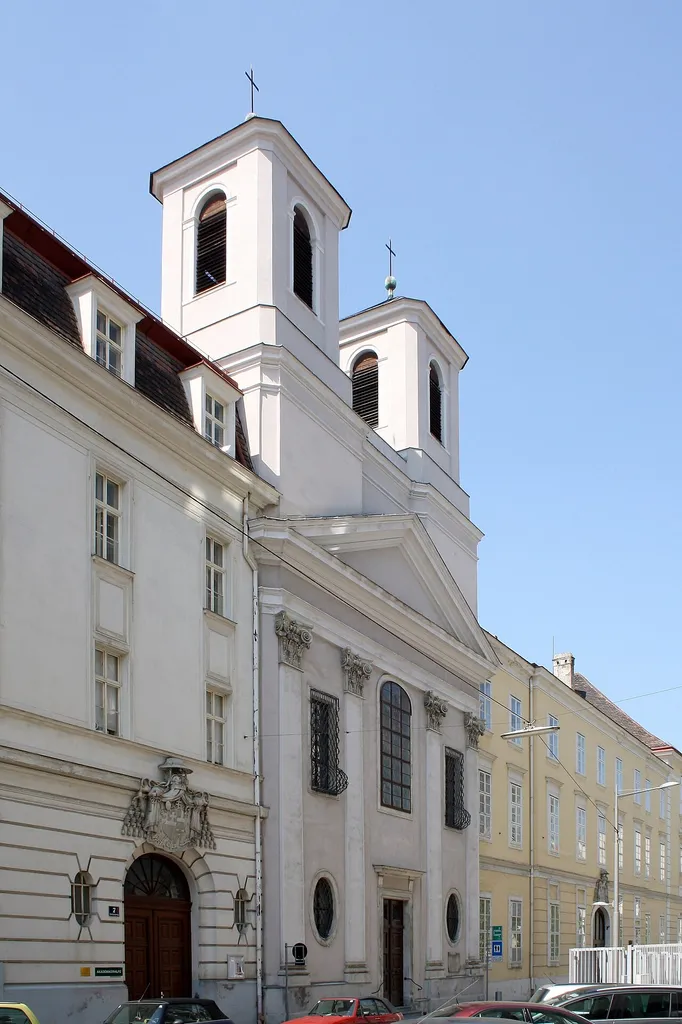 Die Seminarkirche "Santa Maria de Mercede" im ehemaligen Spanischen Spital.