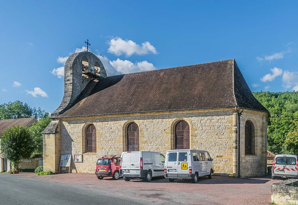 Saint Dionysius Church of Berbiguières, Dordogne, France