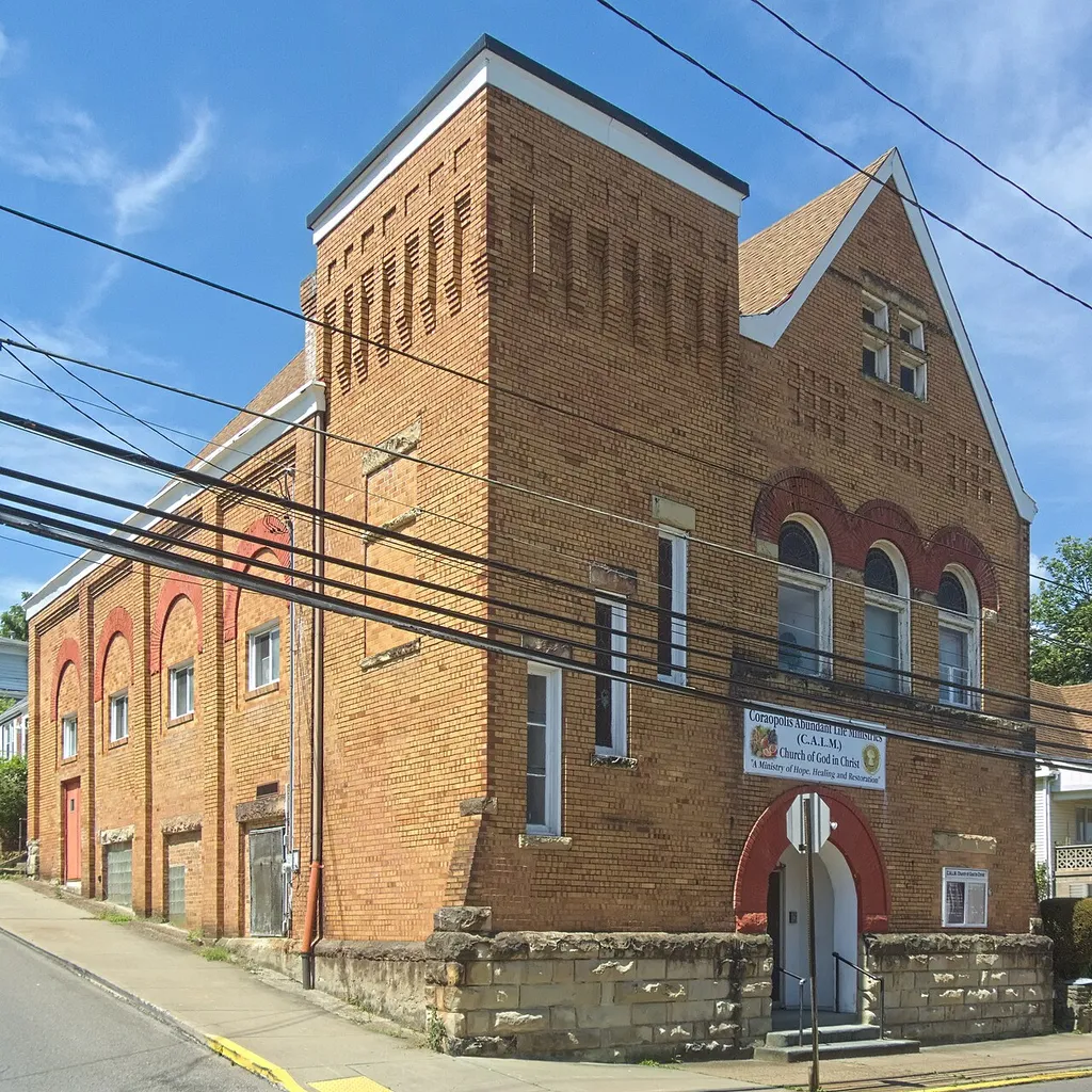 Former First Methodist Episcopal Church in Coraopolis, Pennsylvania