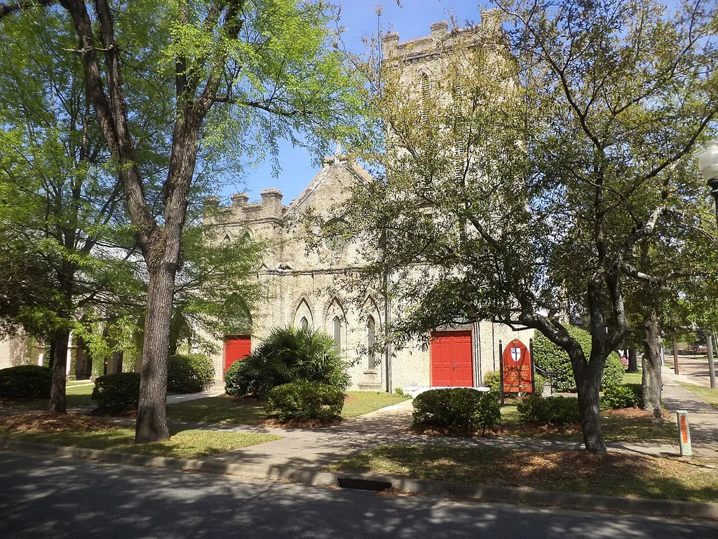 St. James Episcopal Church, 100 St James Pl, Eufaula, Barbour County, Alabama