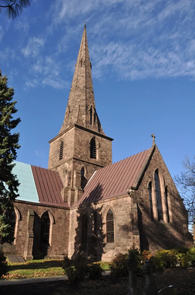 New St. Mary's Episcopal Church, a National Historic Landmark in Burlington, New Jersey.