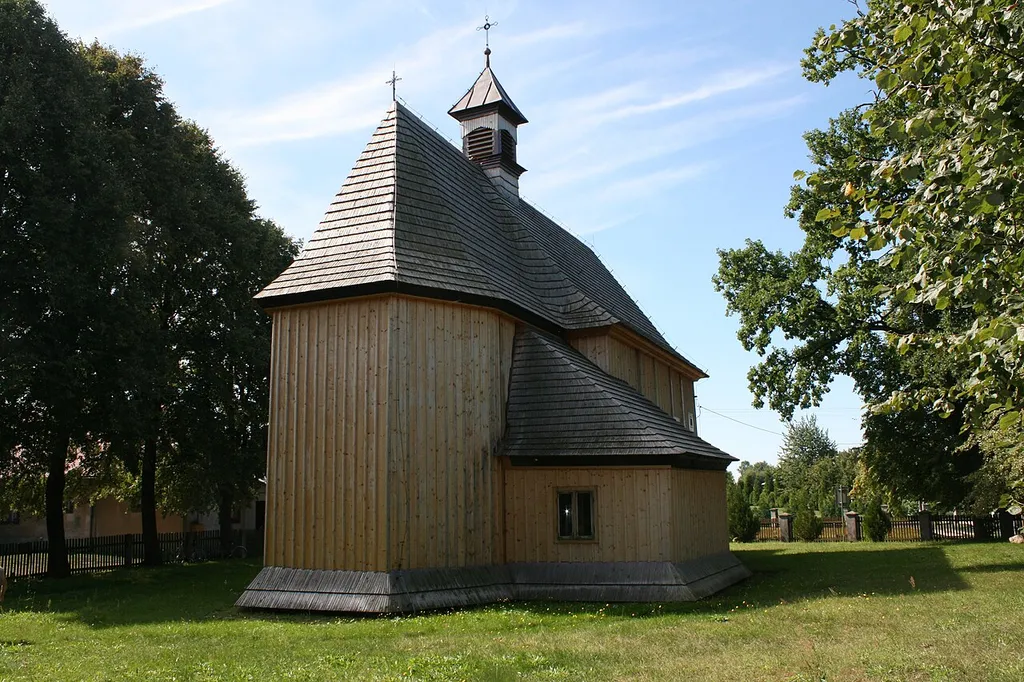 Roman Catholic church of Epiphany in Łukawiec, Poland