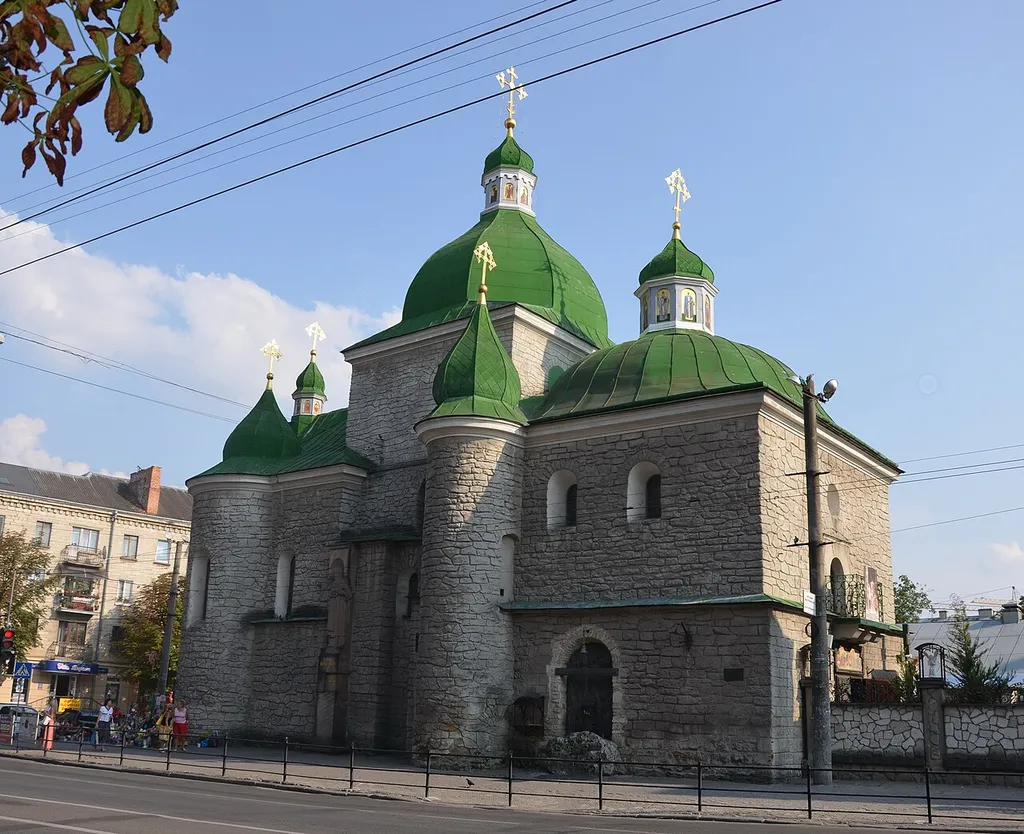 Церква Різдва Христового. Тернопіль, вулиця Руська, 22.