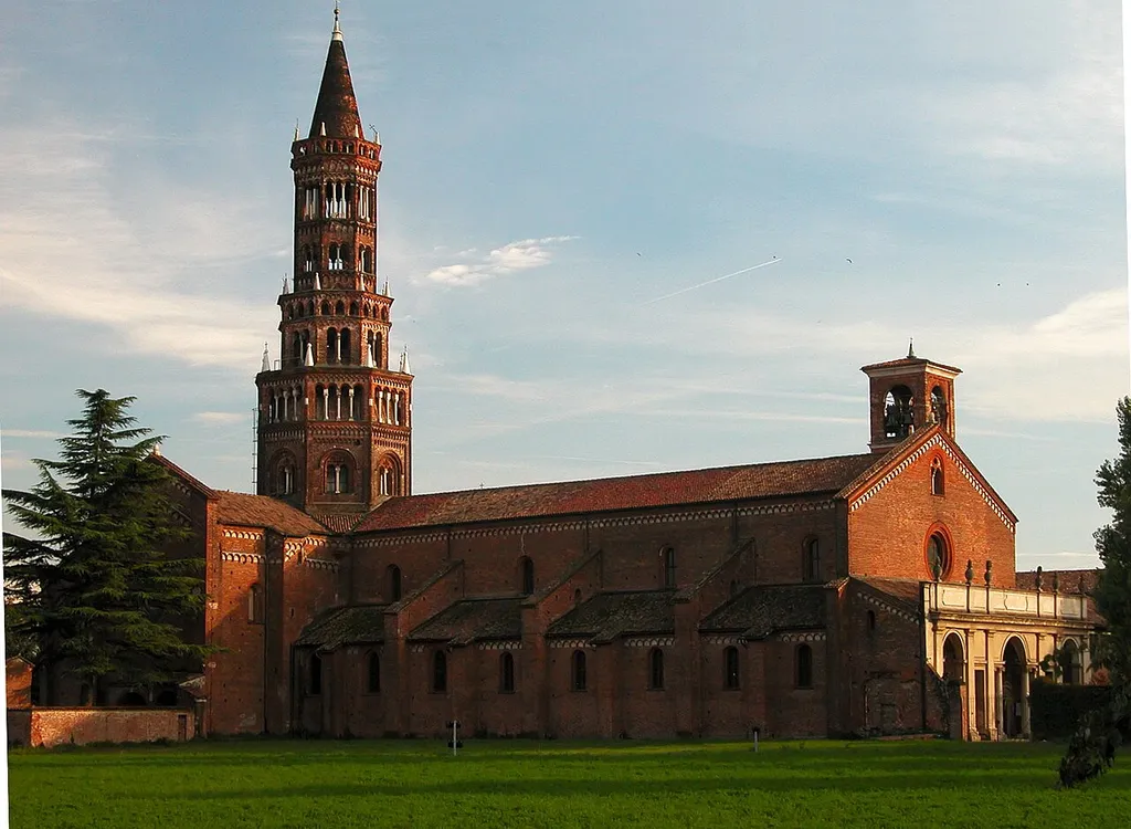 L'Abbazia di Chiaravalle a Milano. Foto da me realizzata.