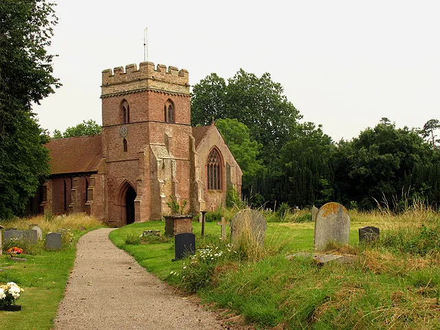 Church of St Mary the Virgin: Bromfield. This church is situated in the north western section of the square.