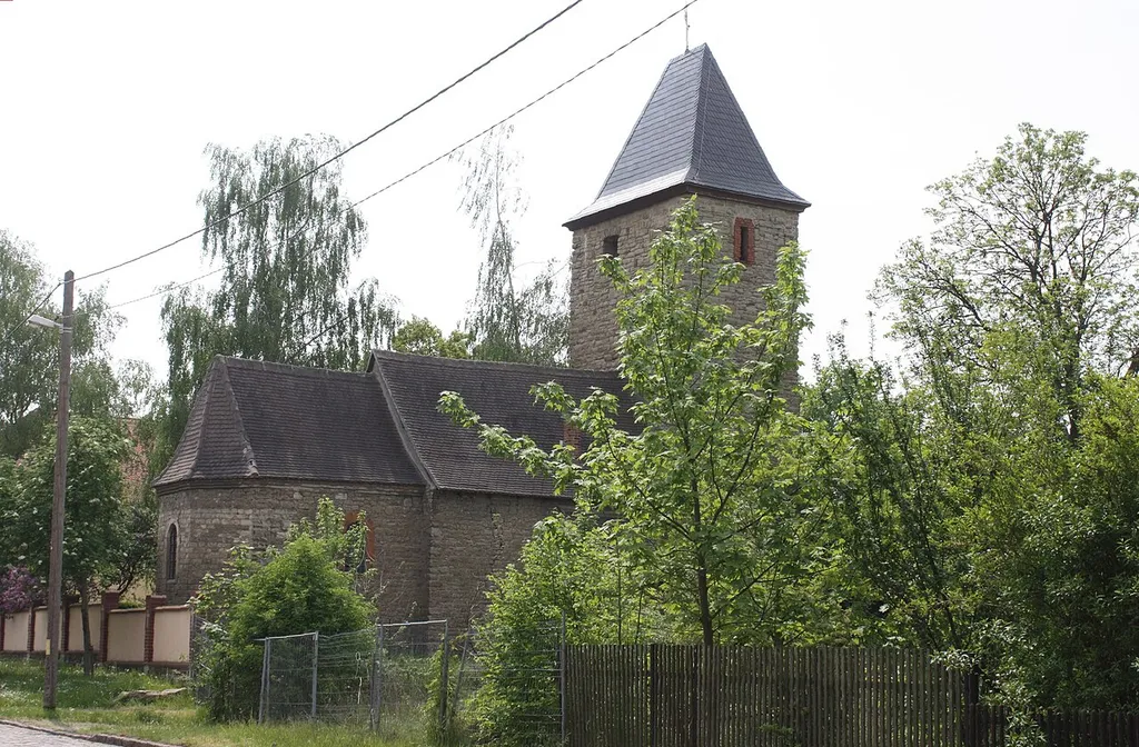 Wölkau (Leuna), the village church