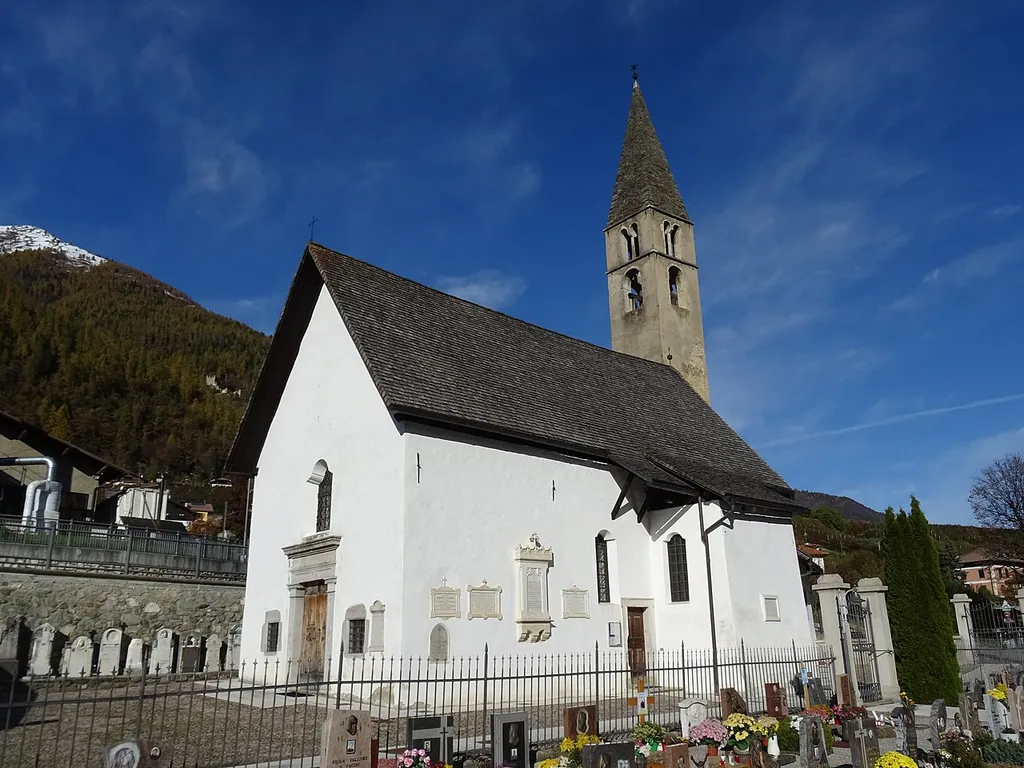 Caldes (Trentino, Italy), Saint Roch church