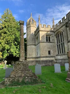 Cross In Churchyard