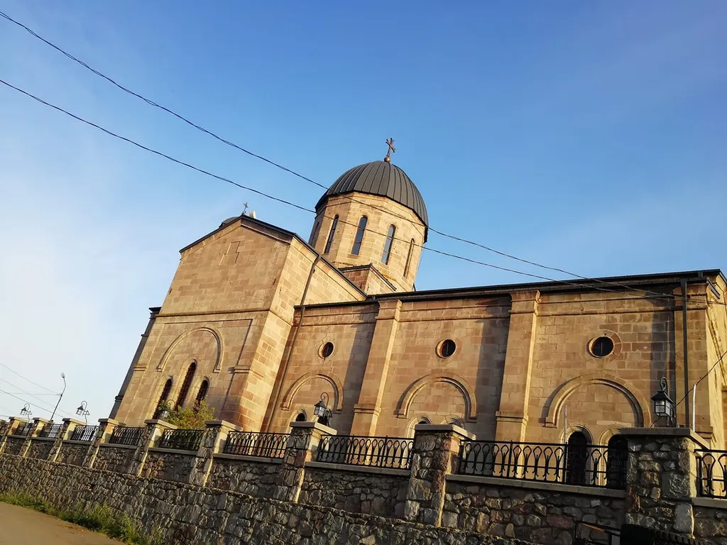 This is a photo of a cultural heritage monument in Georgia identified by the ID