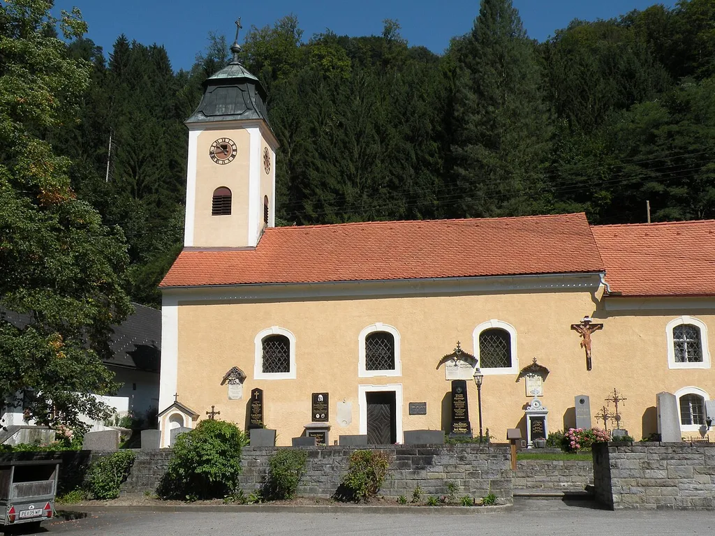 Kath. Filialkirche hl. Kilian und Friedhof