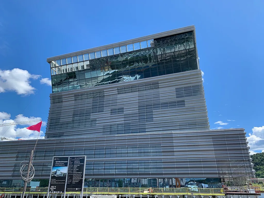 The Munch Museum in Oslo, Norway, under construction in June 2019.