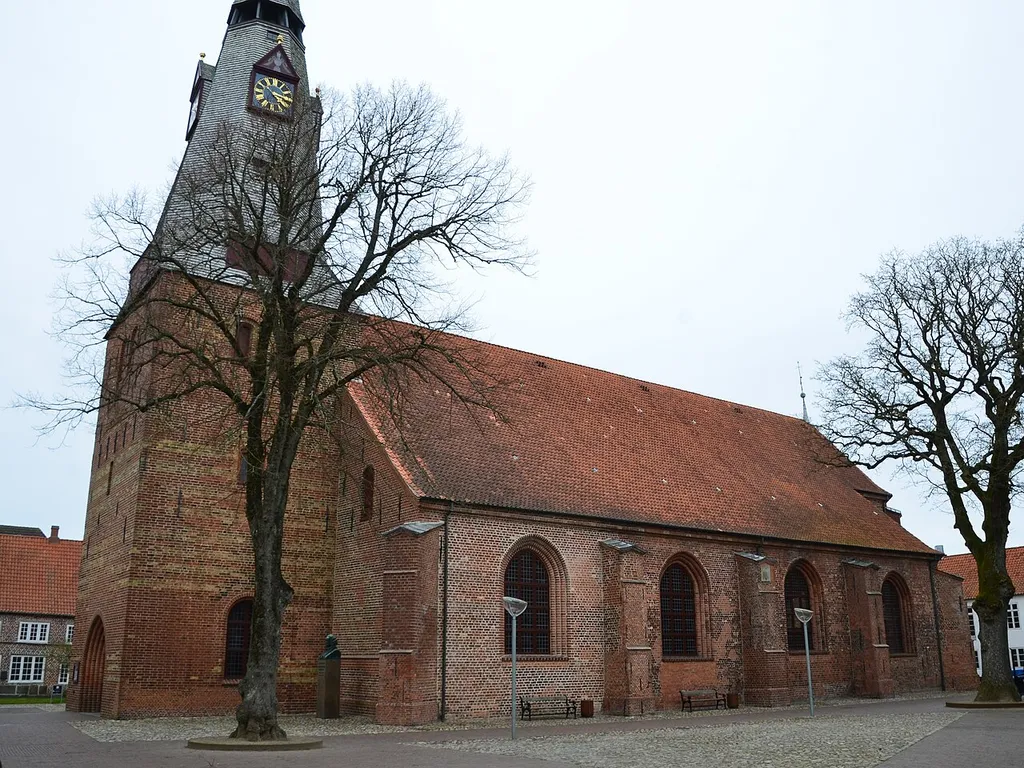 Tønder Kristkirke set fra sydvest