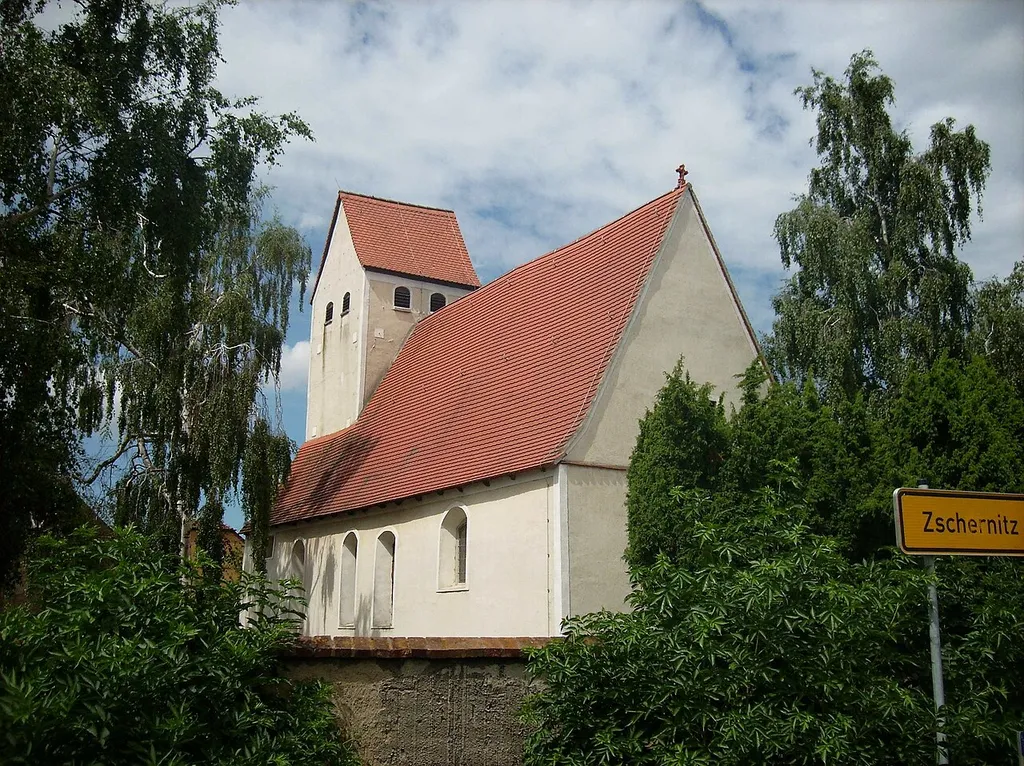 Church of the village of Klitschmar (Wiedemar, Nordsachsen district, Saxony)