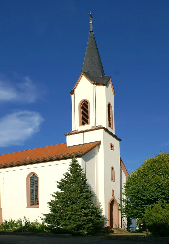 Königshofen at the River Kahl: The church named St. Wendelin