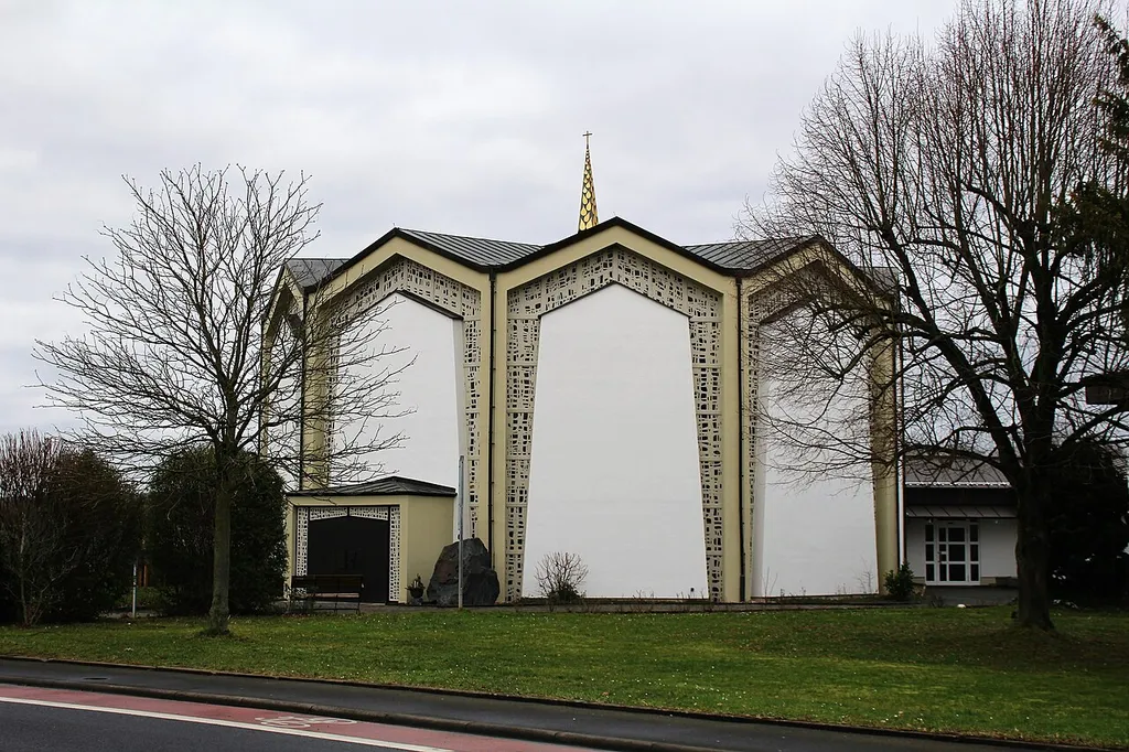 Evangelische Kirche Niedergründau, Gemeinde Gründau, Main-Kinzig-Kreis, Hessen, Deutschland