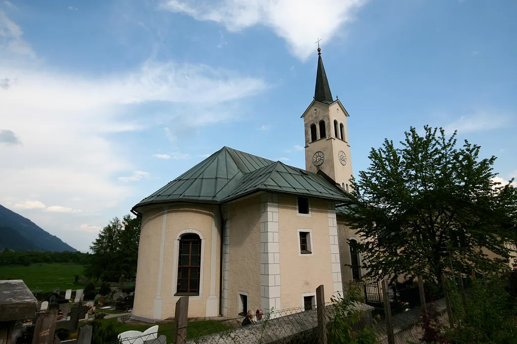 Evangelische Kirche in Sankt Ruprecht bei Villach This media shows the protected monument with ObjektID 98877 in Austria. (Commons, de, Wikidata)