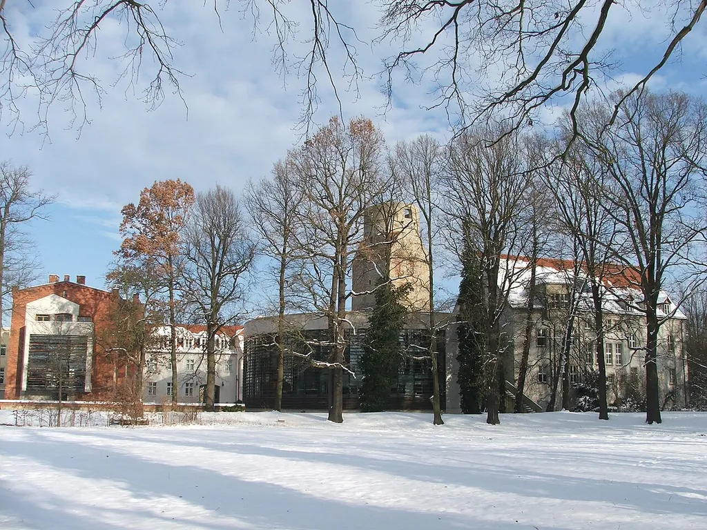the Lubwarttower and the old Castle-Island, (view from south)