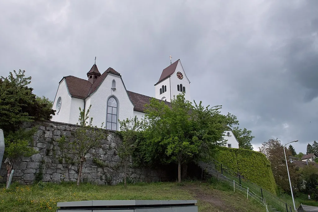 Church of Flumenthal, canton of Solothurn, Switzerland.
