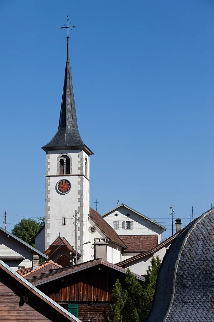 Eglise Saint-Martin à Lessoc (Haut-Intyamon) (FR)
