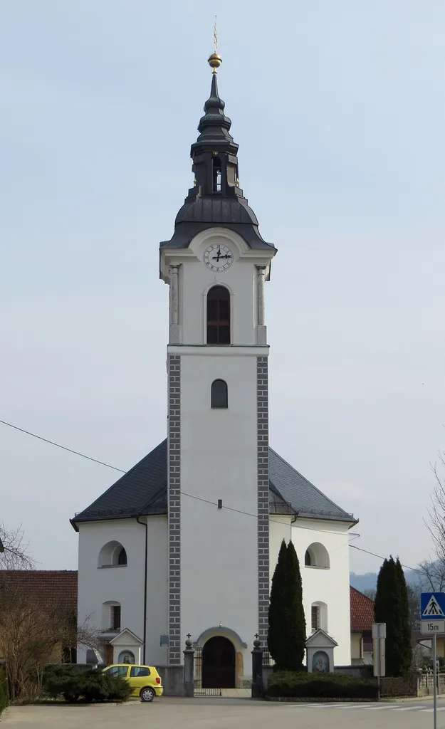Saint Margaret's Church in Dol pri Ljubljani, Slovenia