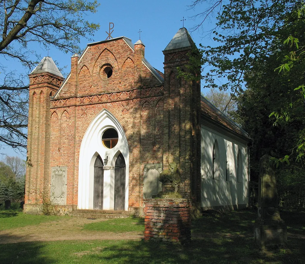 Church in Wusterhausen-Tornow in Brandenburg, Germany