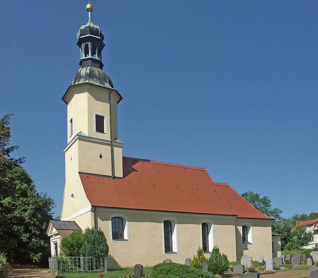 Die Kirche in Güldengossa