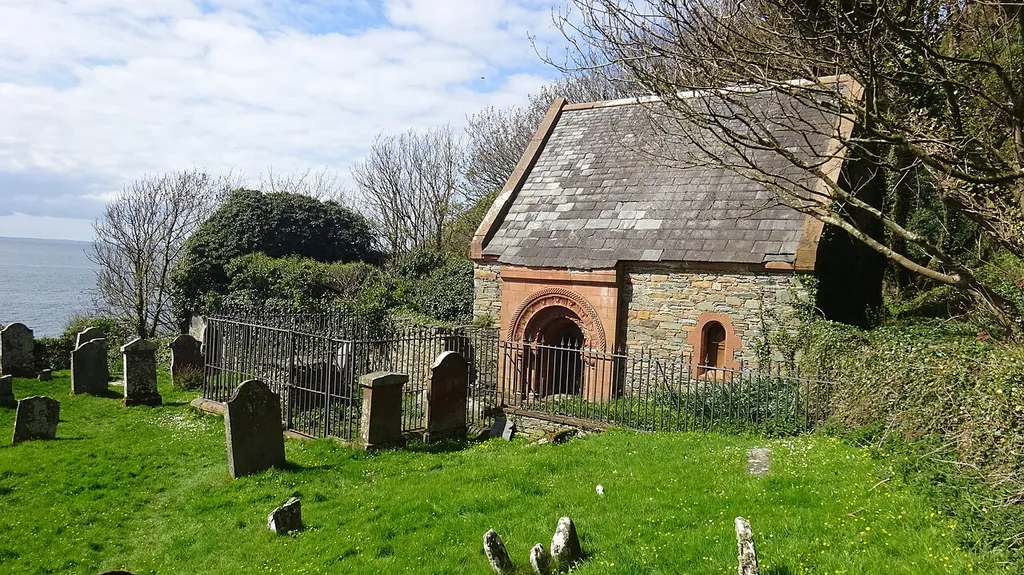 Old nave and the Maxwell Aisle, Kirkmaiden-in-Furness, Monreith, Galloway.