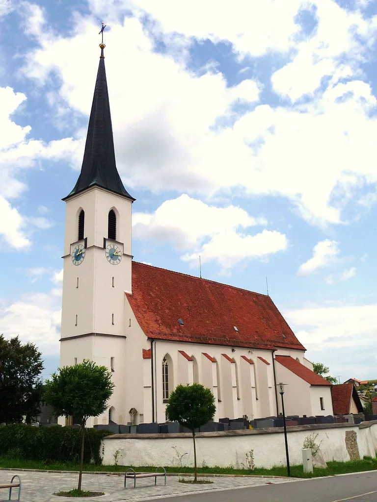Die Pfarrkirche Heiligkreuzauffindung in Aunkirchen