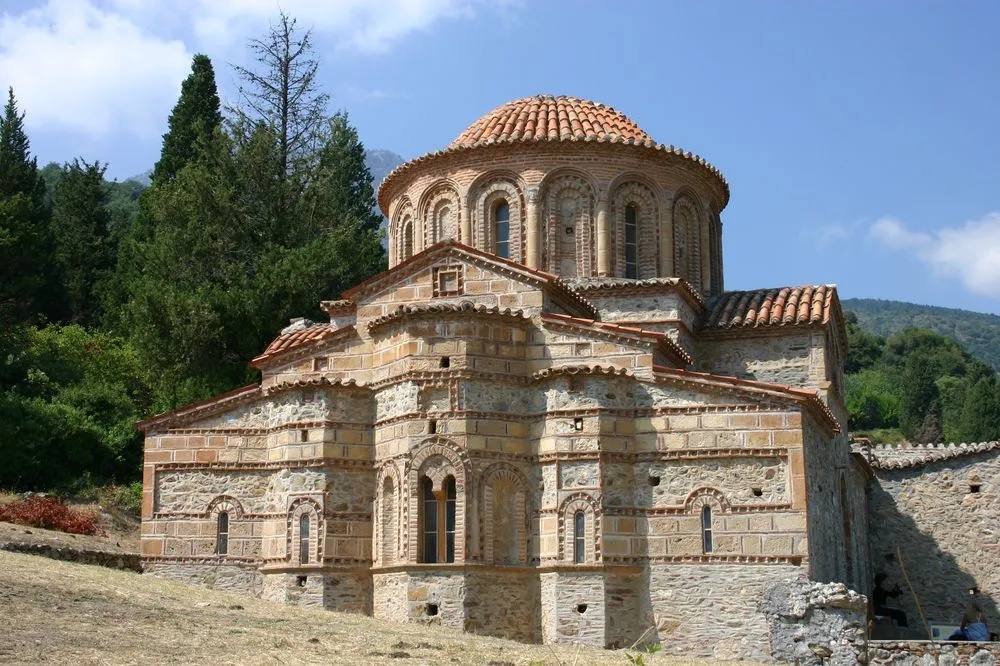 Mystras (Grèce) : église byzantine