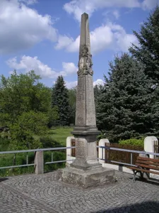 Polish-Saxon Post Milestones in Frohburg