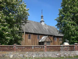 All Saints and Saint James church in Gieczno