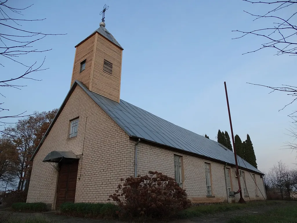 Roman Catholic Church in Gulbinėnai, Pasvalys district, Lithuania