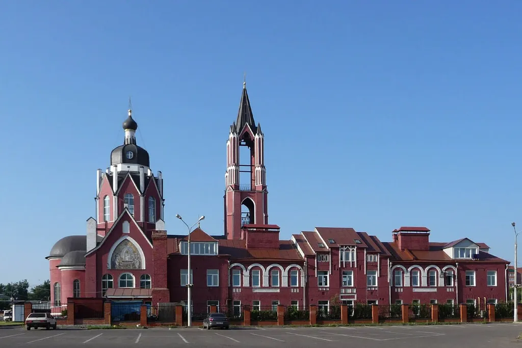 Cathedral of Holy Trinity is in the city of Shcholkovo, Moscow oblast, Russia. The Cathedral was built from 1909 through 1915 under the direction of the architect Sergey Mikhailovich Goncharov.