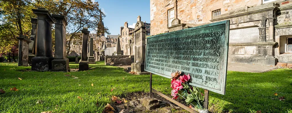 George Buchanan's Monument, Churchyard, Greyfriars Church, Candlemaker Row, Edinburgh
