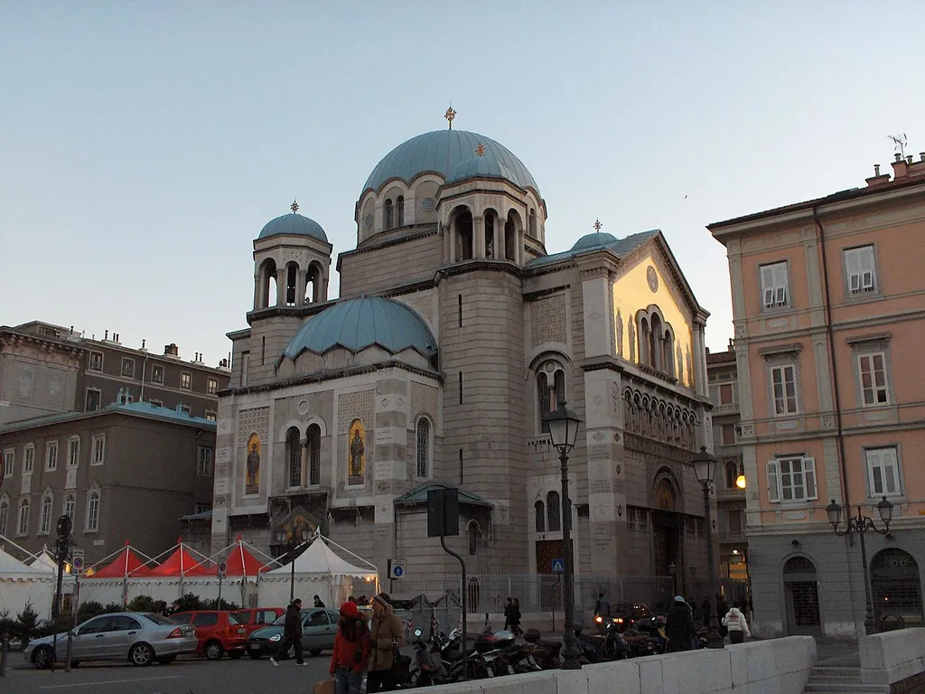 Serbian-orthodox church of San Spiridione, Trieste, Italy.