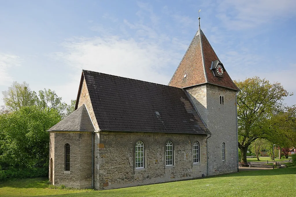 The Gothic St John's Church from the 14th century in Brunswick, Germany
