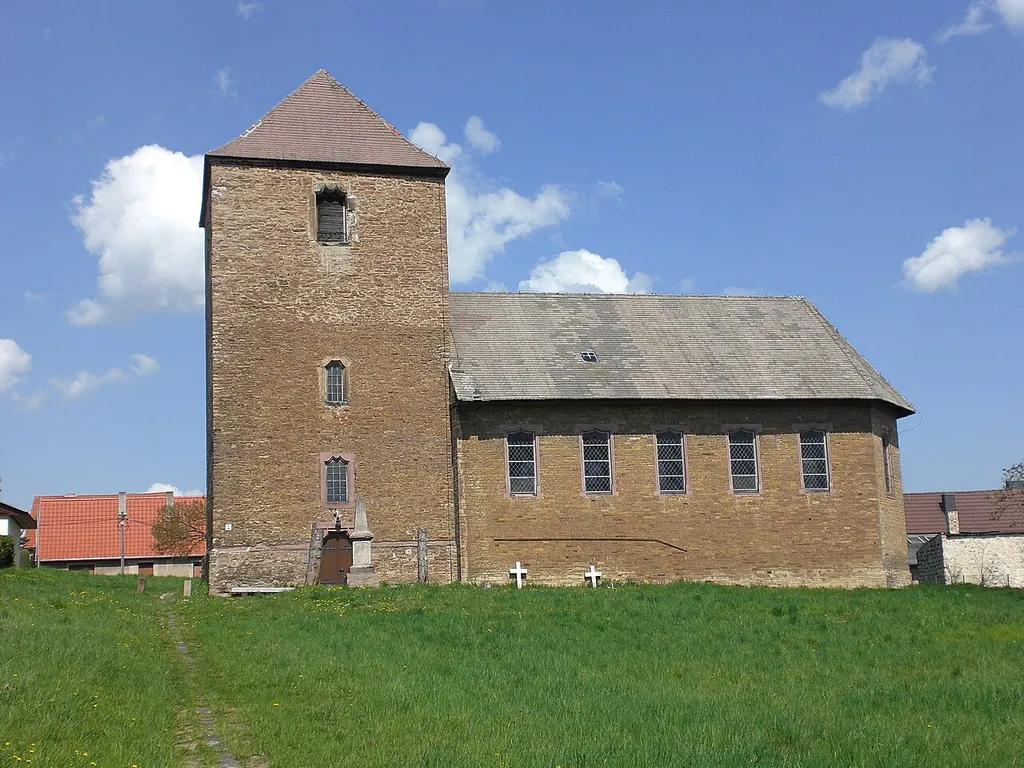 the church St. Martin in the german village Ahlsdorf in Saxonia-Anhalt