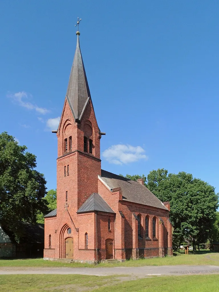 Evangelisch-lutherische Kirche in Peckensen bei Diesdorf (Sachsen-Anhalt).
