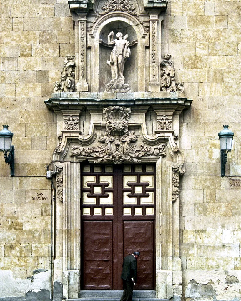 Church of San Sebastián, Salamanca, Spain.