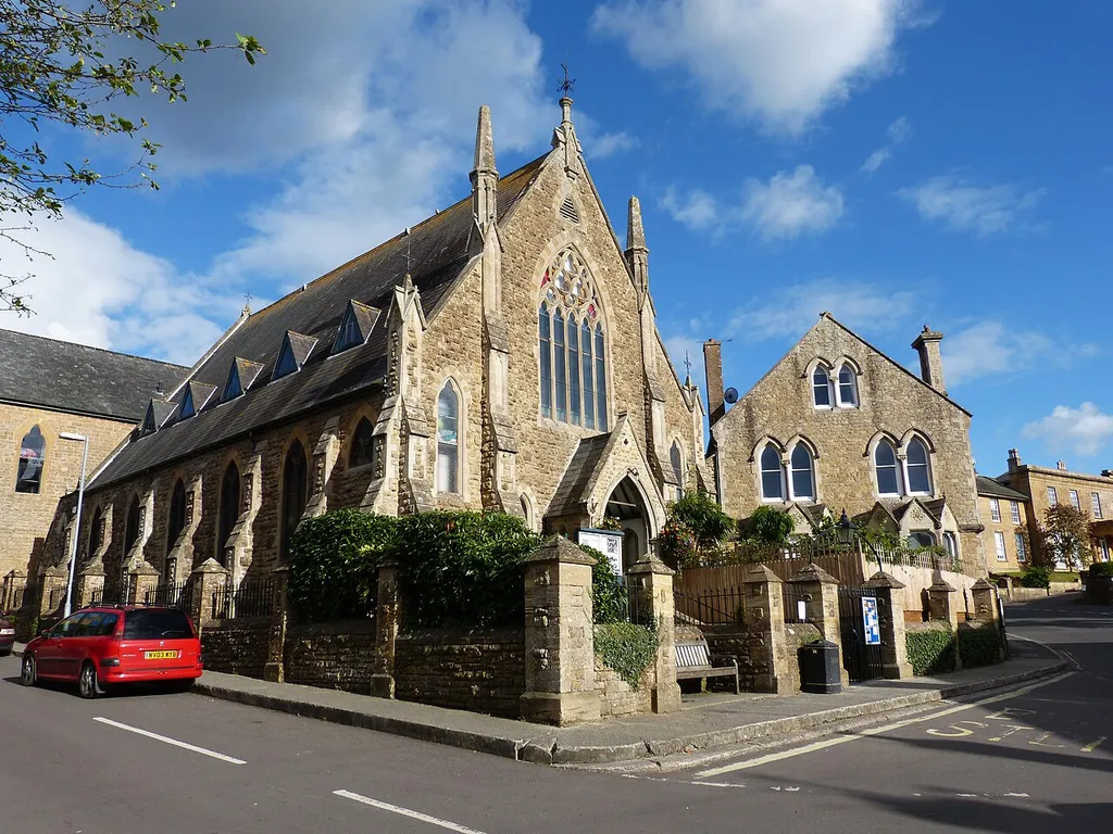 David Hall, South Petherton - a former United Reform Church, now an arts centre .mw-parser-output .messagebox{margin:4px 0;width:auto;border-collapse:collapse;border:2px solid var(--border-color-progressive,#6485d1);background-color:var(--background-color-neutral-subtle,#fbfcff);color:var(--color-base,#202122);box-sizing:border-box;border-inline-start-width:8px}.mw-parser-output .messagebox.mbox-small{font-size:88%;line-height:1.25em}.mw-parser-output .mbox-warning,.mw-parser-output .mbox-speedy{border:2px solid var(--border-color-error,#b22222);background:var(--background-color-error-subtle,#ffdbdb);border-inline-start-width:8px}.mw-parser-output .mbox-serious,.mw-parser-output .mbox-delete,.mw-parser-output .mbox-stop{border:2px solid var(--border-color-error,#b22222);border-inline-start-width:8px}.mw-parser-output .mbox-issue,.mw-parser-output .mbox-content{border:2px solid #f28500;background:var(--background-color-warning-subtle,#ffe);border-inline-start-width:8px}.mw-parser-output .mbox-query,.mw-parser-output .mbox-style{border:2px solid #f4c430;background:var(--background-color-warning-subtle,#ffe);border-inline-start-width:8px}.mw-parser-output .mbox-shit{border:2px solid #960;border-inline-start-width:8px}.mw-parser-output .mbox-license{border:2px solid #88a;border-inline-start-width:initial}.mw-parser-output .mbox-legal{border:2px solid var(--border-color-notice,#666);background:var(--background-color-base,#fff);border-inline-start-width:8px}.mw-parser-output .mbox-honor{border:2px solid #ca3;background:var(--background-color-warning-subtle,#fcf4db);border-inline-start-width:8px}.mw-parser-output .mbox-growth{border:2px solid #8d4;background:var(--background-color-success-subtle,#d5fdf4);border-inline-start-width:8px}.mw-parser-output .mbox-move{border:2px solid #93c;border-inline-start-width:8px}.mw-parser-output .mbox-protection,.mw-parser-output .mbox-message{border:2px solid var(--border-color-base,#aaa);border-inline-start-width:8px}.mw-parser-output 