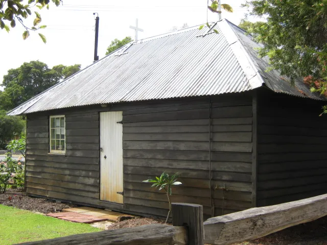 St Nicholas Church, originally a worker's cottage, is 3.6 metres in width and 8.2 metres in length, and is believed to be the smallest church in Australia.
