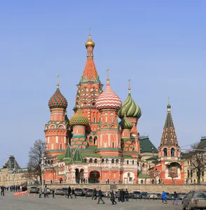 Exteriors of Saint Basil's Cathedral