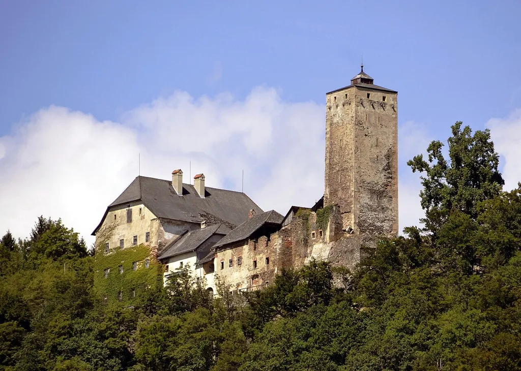 Marsbach Castle in Rohrbach District, Upper Austria.