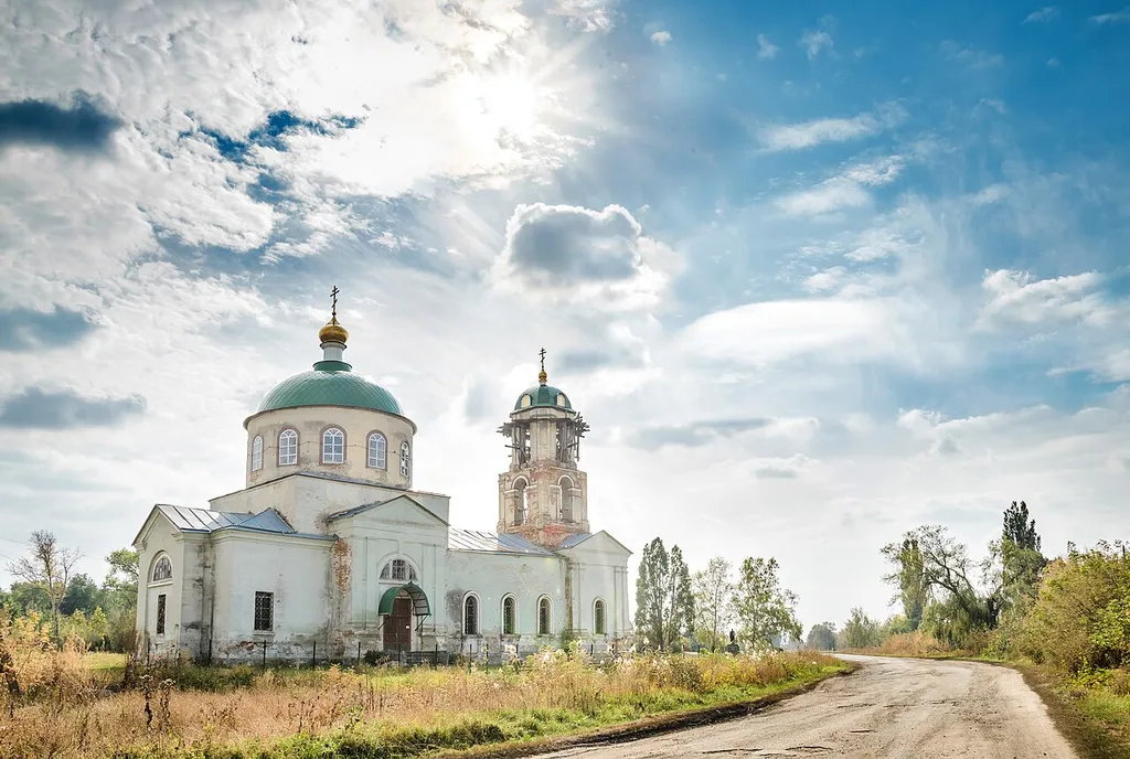 Saint Nicholas church, Tarasivka, Troitske Raion, Luhansk Oblast, Ukraine
