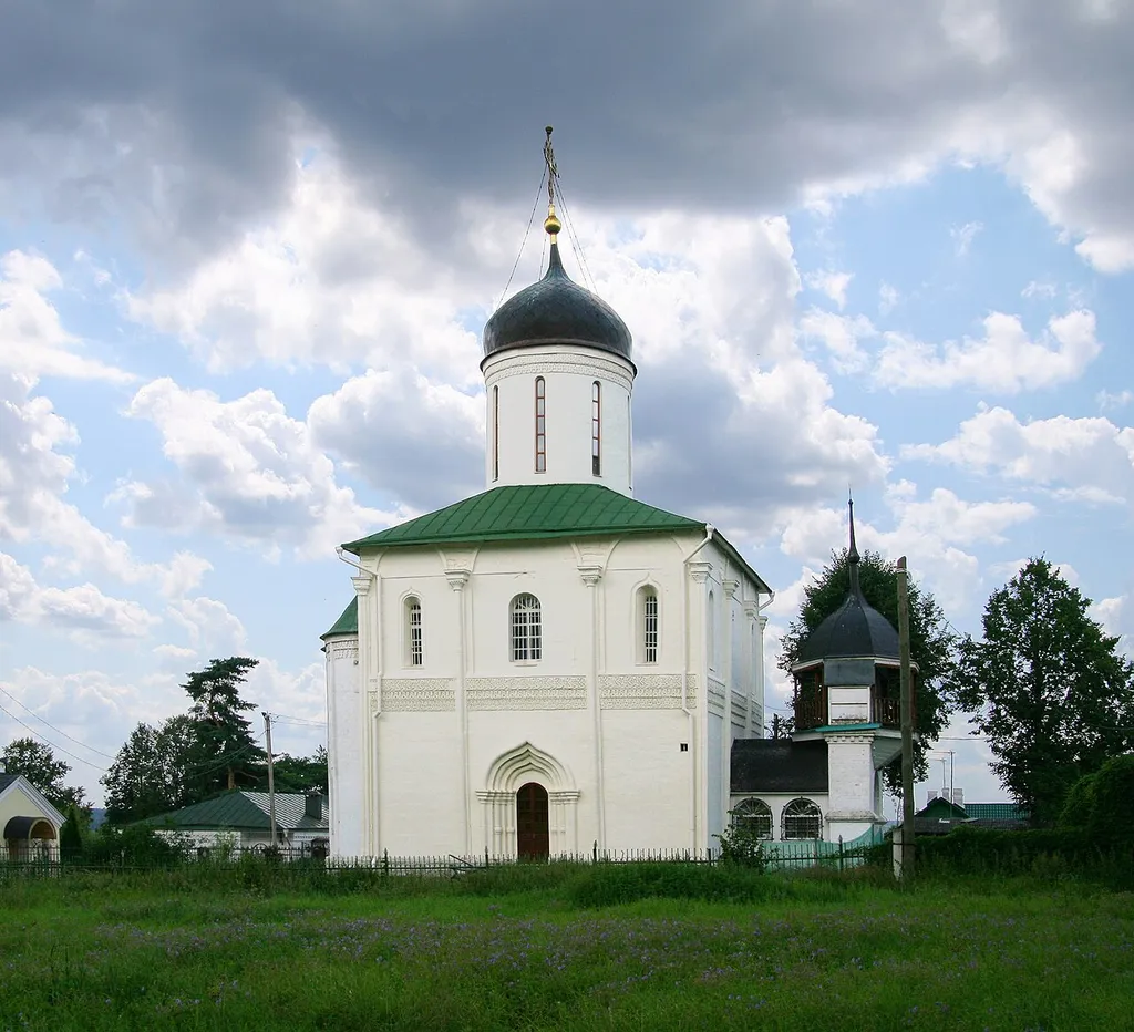 Church of the Dormition in Gorodok, 1396-1399, Zvenigorod, Moscow Oblast