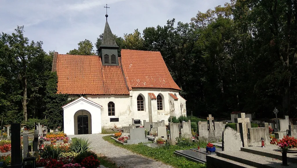 Church of Saint Clemens with a cemetery in the municipality of Velké Hydčice, Klatovy District, Plzeň Region, Czechia.