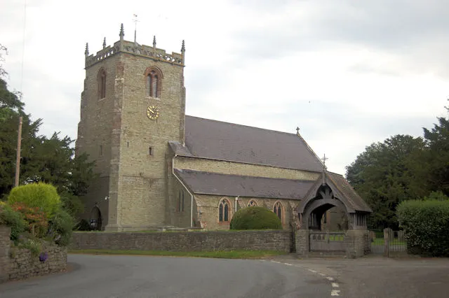 St Michael's church Chirbury, near to Chirbury, Shropshire, Great Britain.
