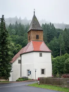 Protestant church in Heiligkreuz